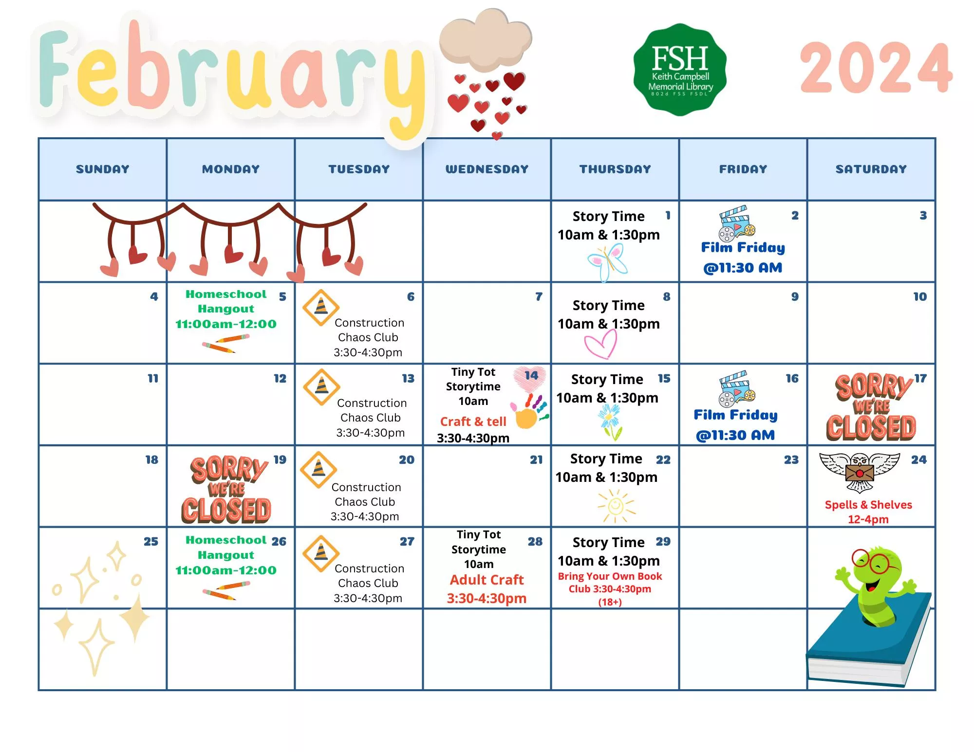 Keith Campbell Memorial Library Events Calendar Joint Base San