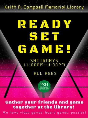 CAMPBELL LIBRARY FSH READY SET GAME